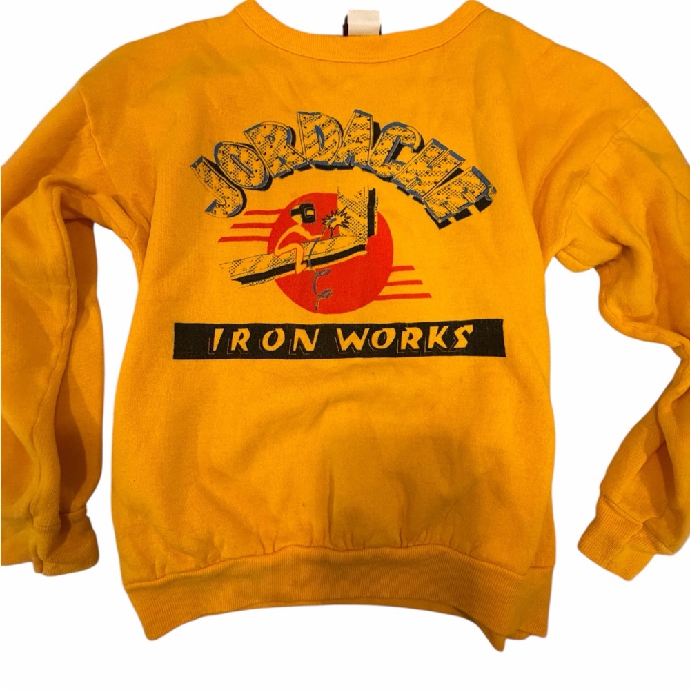 Vintage ! Jordache Kids Yellow Sweater